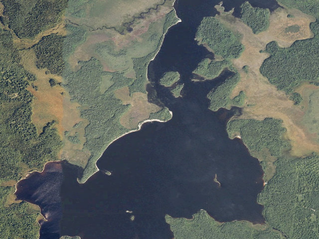 Aerial image of Peninsula North (Duck Lake Public Land)