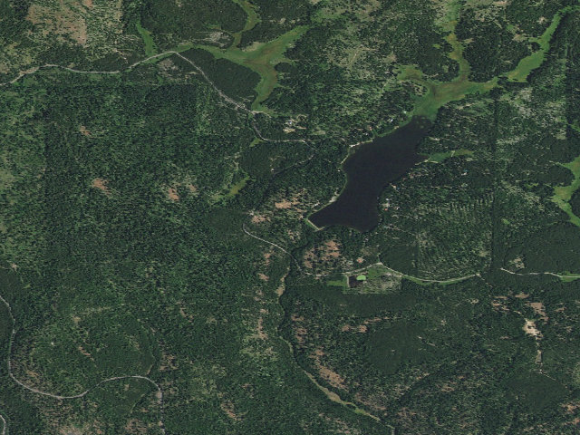Aerial image of Penland Lake