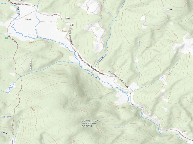 USGS topographic map of Penny Puzzle