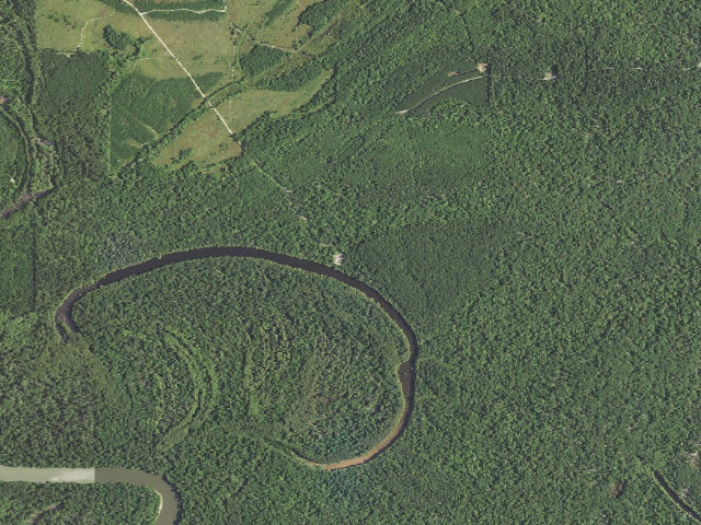 Aerial image of Pereogeethe Lake Camping Area