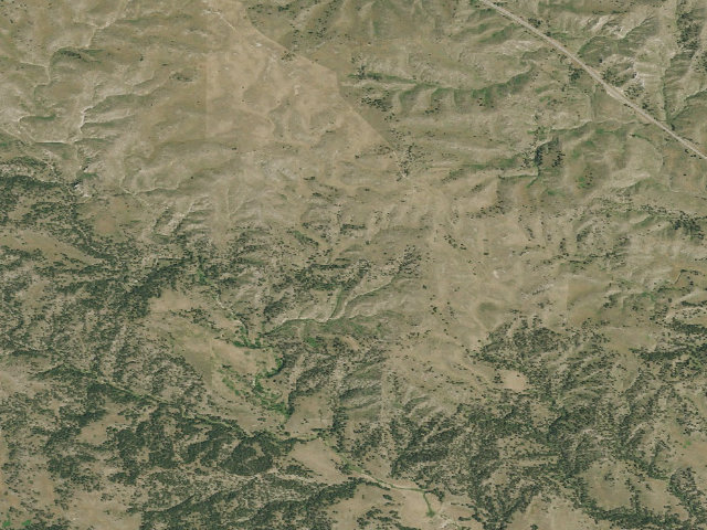 Aerial image of Peterson WMA