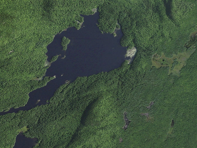 Aerial image of Pharaoh Lake PRIMITIVE TENT SITE 3 (Pharaoh Lake Wilderness)