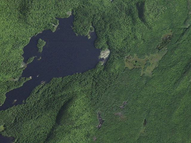 Aerial image of Pharaoh Lake PRIMITIVE TENT SITE 4 (Pharaoh Lake Wilderness)
