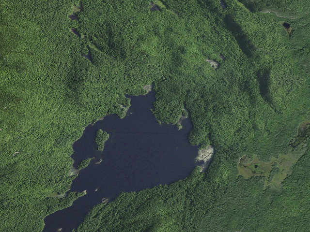 Aerial image of Pharaoh Lake PRIMITIVE TENT SITE 6 (Pharaoh Lake Wilderness)