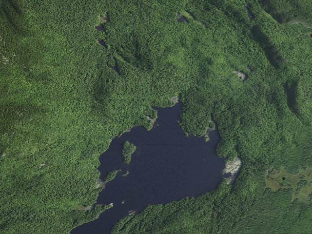 Aerial image of Pharaoh Lake PRIMITIVE TENT SITE 9 (Pharaoh Lake Wilderness)