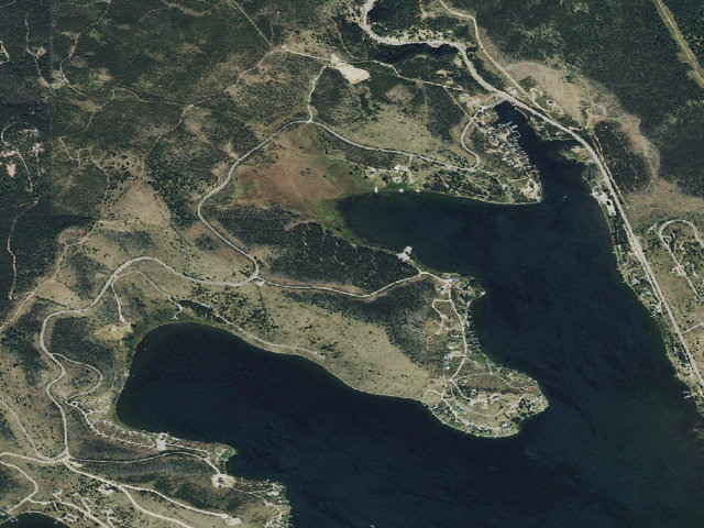 Aerial image of Philipsburg Bay Campground