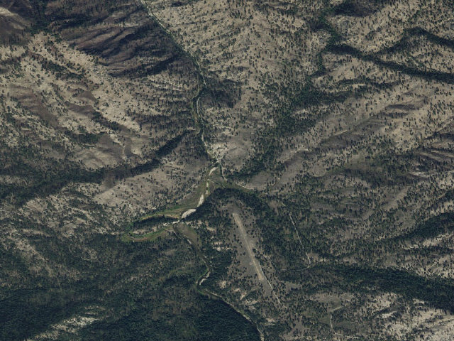 Aerial image of Phoebe Creek