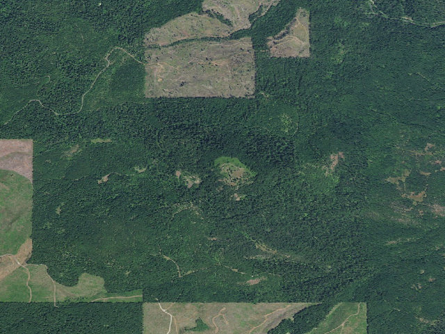 Aerial image of Pickett Butte Lookout