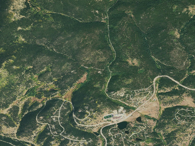 Aerial image of Pickle Gulch