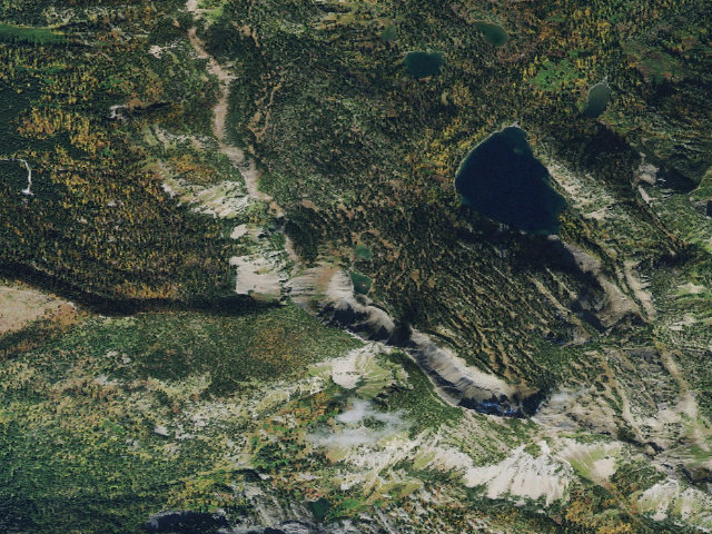 Aerial image of Picnic Lake