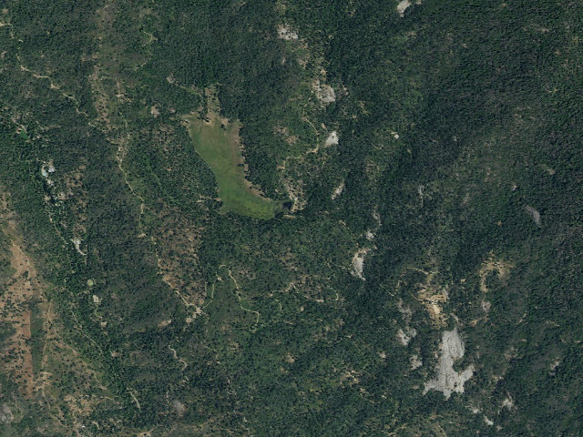 Aerial image of Pierce Pond