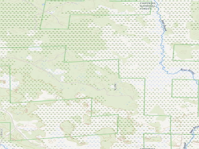 USGS topographic map of Pigeon Lake Dam D42