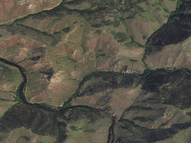 Aerial image of Pike Pole