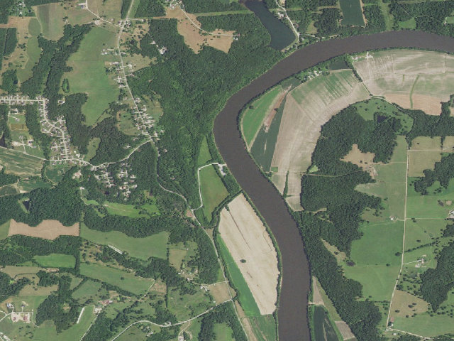 Aerial image of Pikes Camp Access