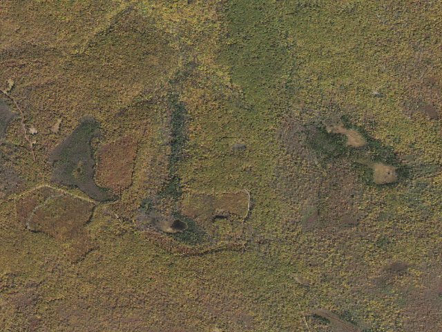 Aerial image of Pinchot State Forest roadside campsite 001 Carvolth