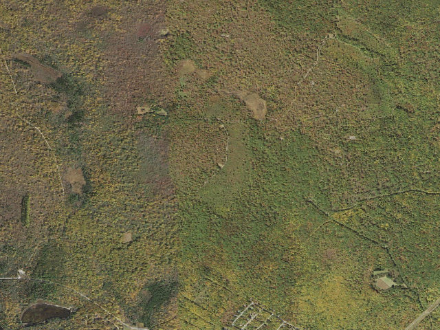 Aerial image of Pinchot State Forest roadside campsite 003 Sassafras Hill