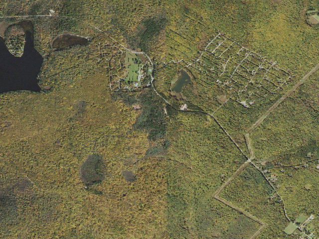 Aerial image of Pinchot State Forest roadside campsite Manny Gordon 002 (Manny Gordon Recreation Area)