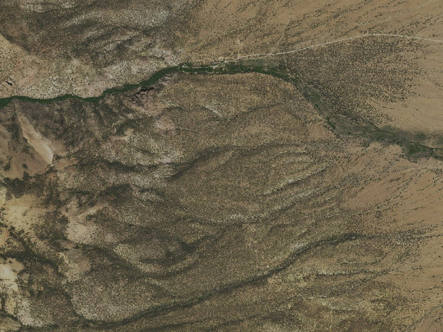 Aerial image of Pine Creek Campground