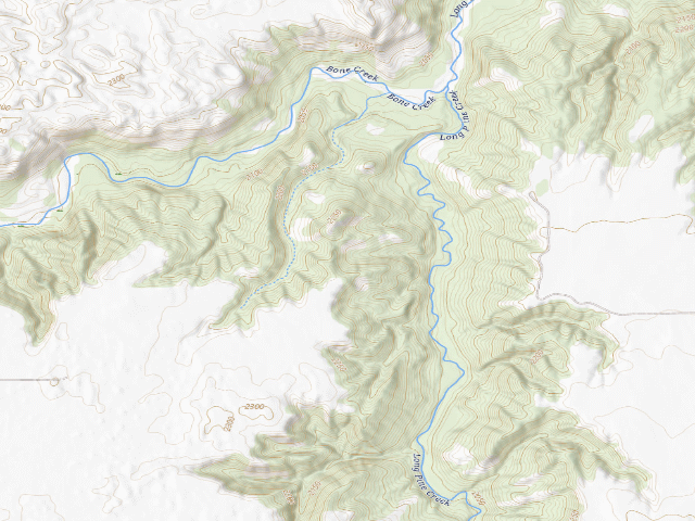 USGS topographic map of Pine Glen WMA