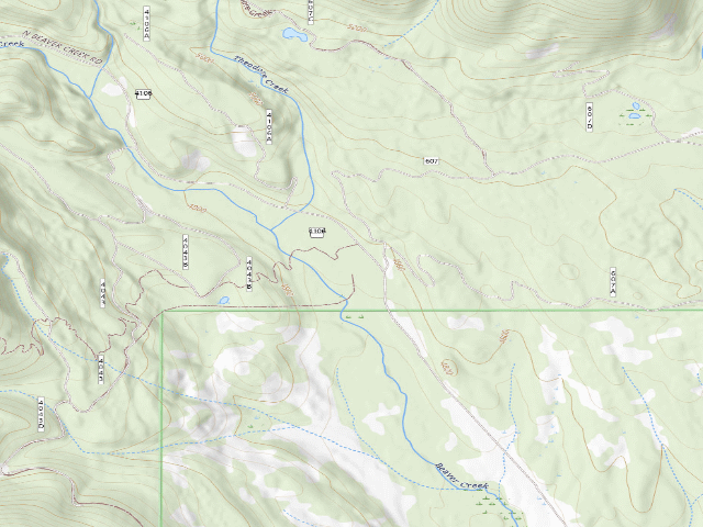 USGS topographic map of Pine Grove-001A