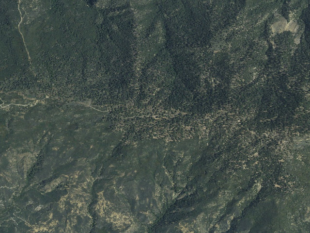 Aerial image of Pine Mountain