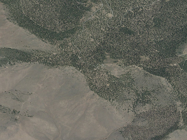 Aerial image of Pine Mountain Campground