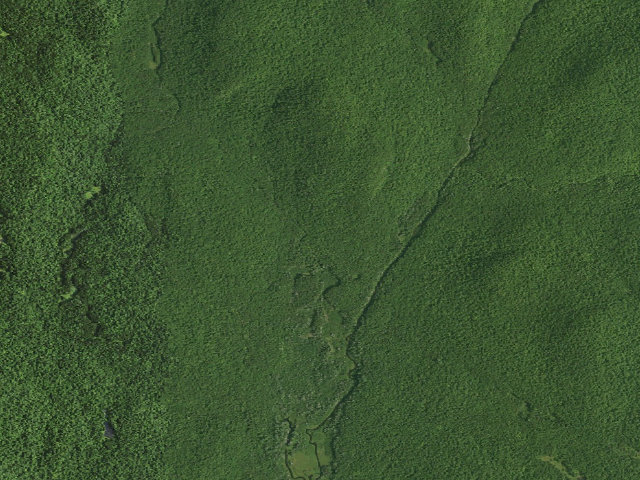 Aerial image of Pine Mt Campsite 2 (Siamese Ponds Wilderness)