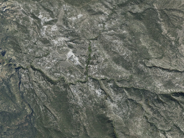 Aerial image of Pine Park Dispersed