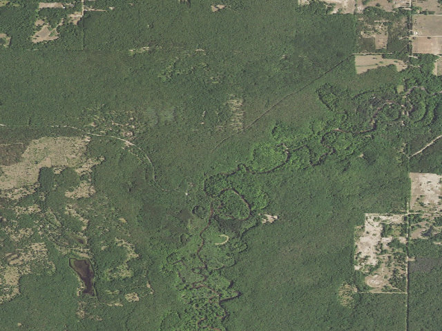 Aerial image of Pines Point Recreation Area