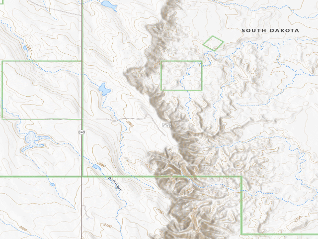 USGS topographic map of Pinnacles