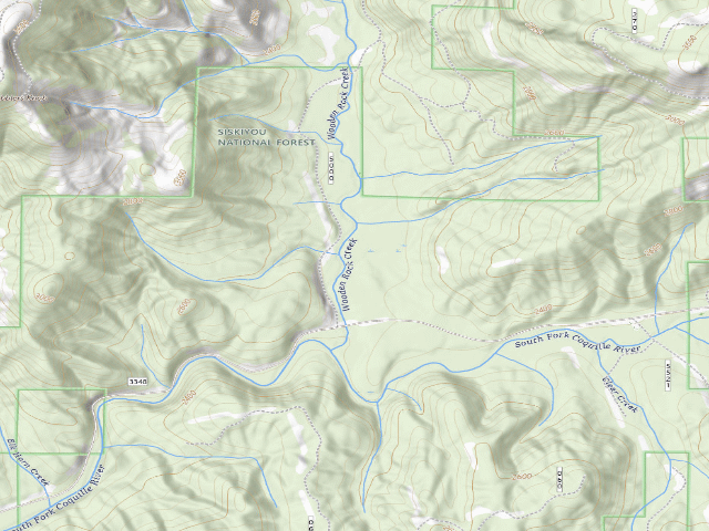 USGS topographic map of Pioneer Camp