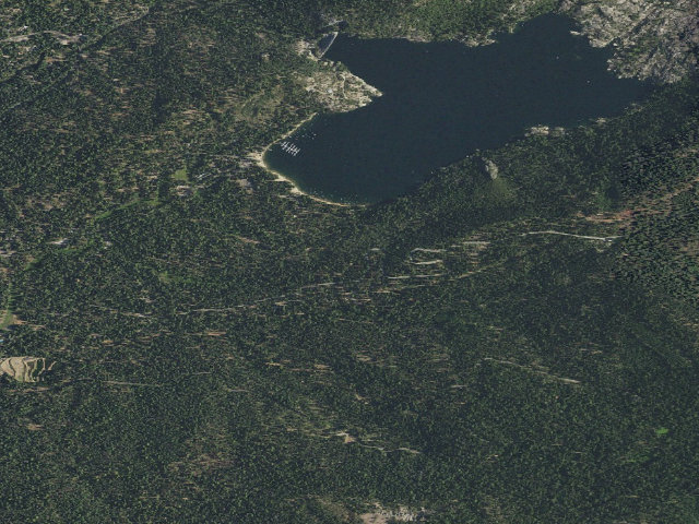Aerial image of Pioneer Trail
