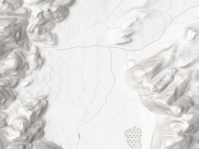 USGS topographic map of Piper Mountain Wilderness