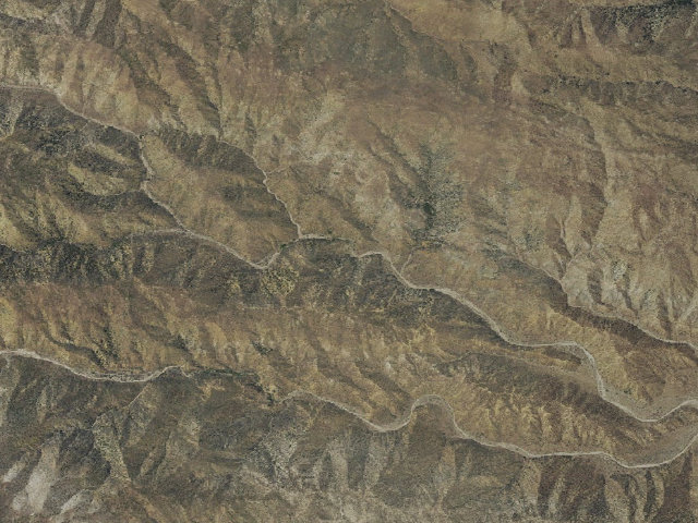 Aerial image of Pipes Canyon Trail Camp