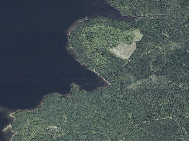 Aerial image of Piscataquis County
