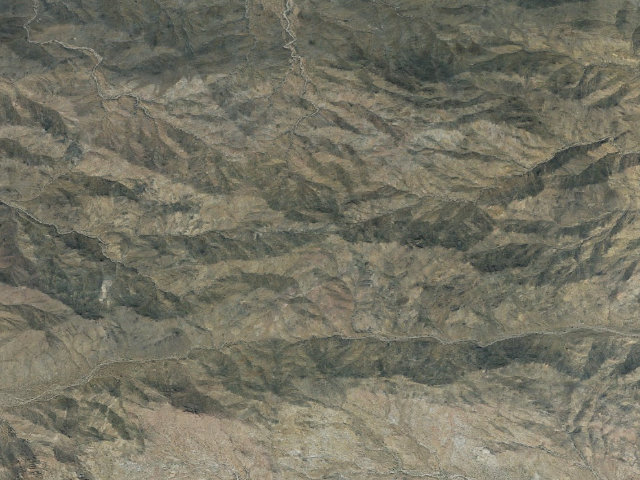 Aerial image of Piute Mountains Wilderness