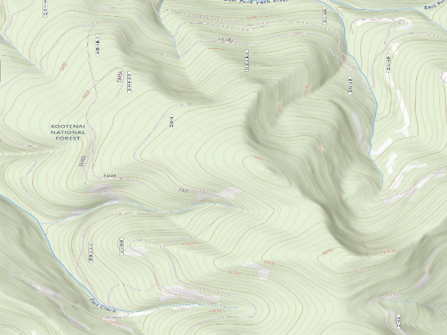 USGS topographic map of Pnt01 Tr 255 Site A