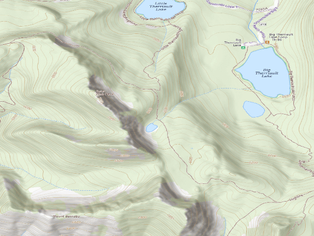 USGS topographic map of Pnt03 Tr339 Site B