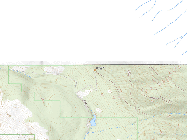USGS topographic map of Pnt03 Tr92 Campsite A