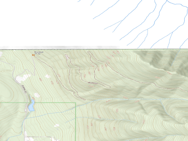 USGS topographic map of Pnt03 Tr92 Site B
