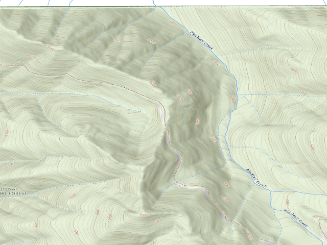 USGS topographic map of Pnt03 Tr92 Site D