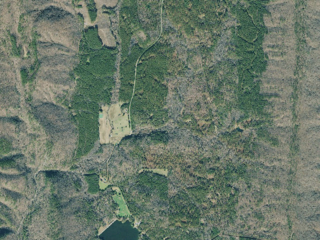 Aerial image of Pocket Recreational Area - Campground