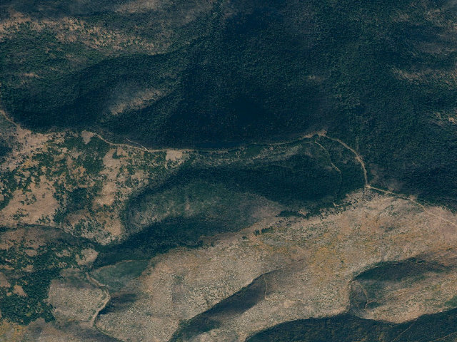 Aerial image of Poison Creek