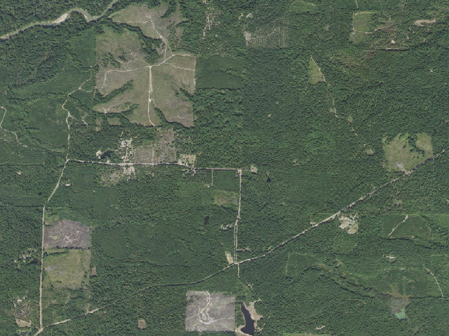 Aerial image of Poison Springs Camping Area #B-2
