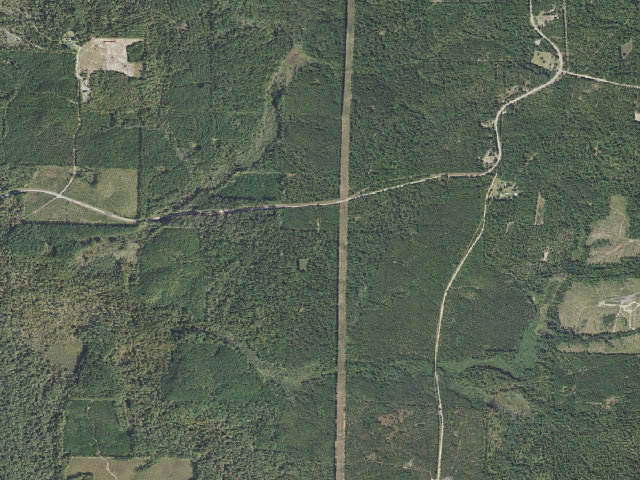 Aerial image of Poison Springs Camping Area #C-95