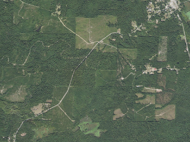 Aerial image of Poison Springs Camping Area #D-100