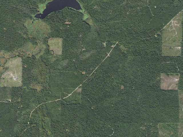 Aerial image of Poison Springs Camping Area #G-18