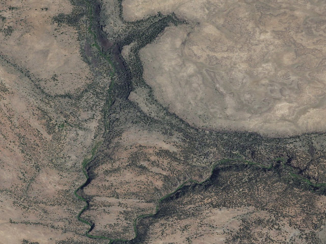 Aerial image of Pole Creek Wilderness Area