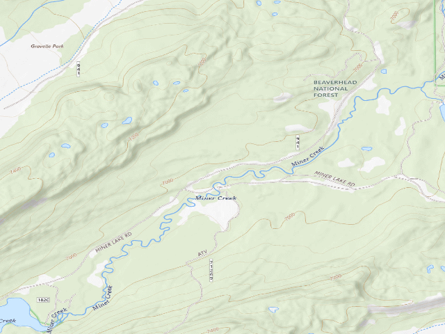 USGS topographic map of Pole