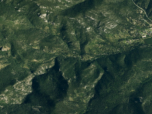 Aerial image of Ponderosa
